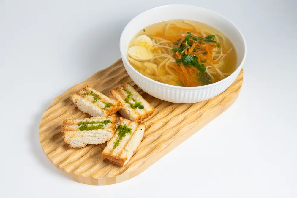 Домашняя куриная лапша